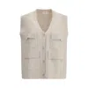 P.a.r.o.s.h P. A.r. O.s. H. Maxi Pocket Vest In White