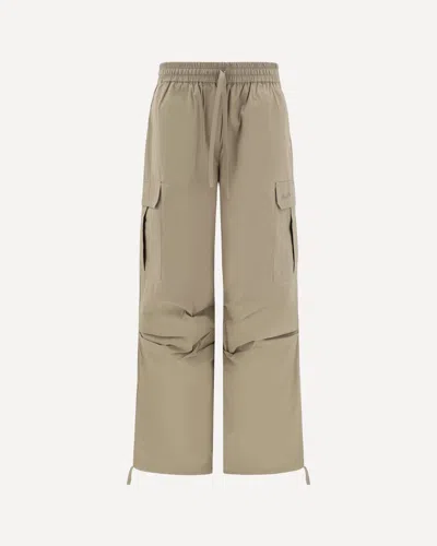 P.a.r.o.s.h P. A.r. O.s. H. Military Green Cargo Pant In Beige