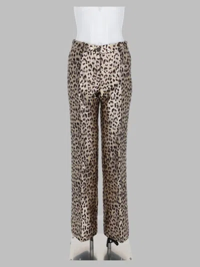P.a.r.o.s.h P. A.r. O.s. H. Multicolor-textured Metallic Blend Pants In Multicolour