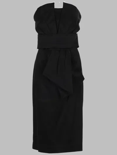 P.a.r.o.s.h P. A.r. O.s. H. Multicolour Mini Dress For Women - Fall/winter Collection In Black