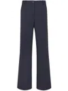 P.a.r.o.s.h . Side Striped Tailored Trousers In Blue