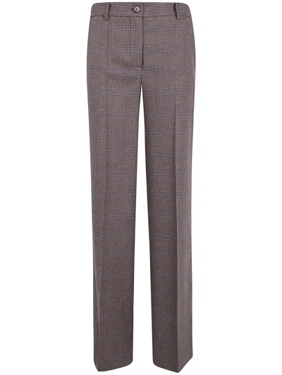 P.a.r.o.s.h P. A.r. O.s. H. Pants Checkered "riley" In Brown