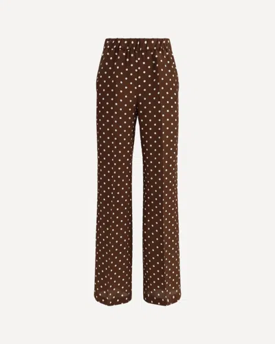 P.a.r.o.s.h P. A.r. O.s. H. Polka-dot Pants In Brown