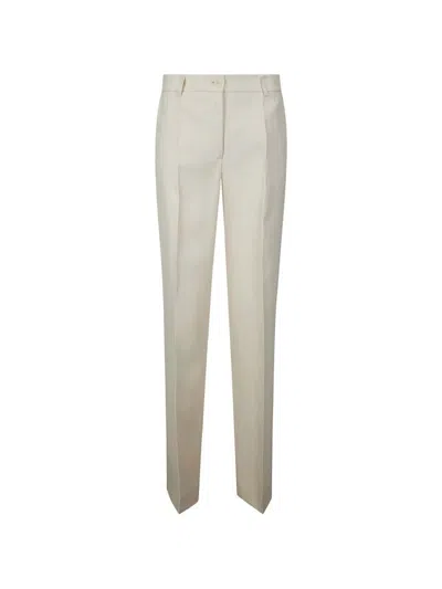 P.a.r.o.s.h P. A.r. O.s. H. "raisa26" Viscose Linen Trousers In Brown