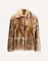 P.a.r.o.s.h P. A.r. O.s. H. Reversible Sheepskin In Brown