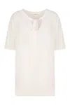 P.a.r.o.s.h Parosh Viscose Top In White