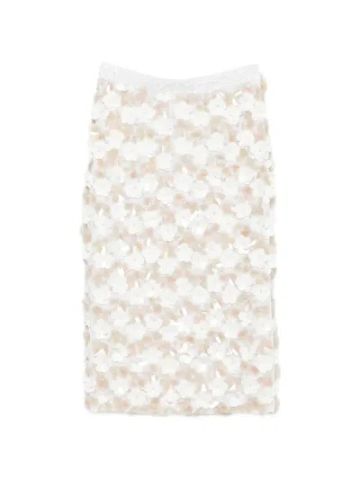 P.a.r.o.s.h P. A.r. O.s. H. Skirt In Neutral