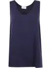 P.a.r.o.s.h P. A.r. O.s. H. Sleeveless Blouse By P. A.r. O.s. H. In Blue