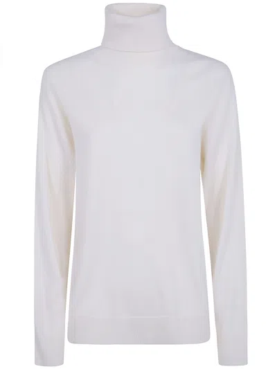 P.a.r.o.s.h Turtle Neck Sweater In White