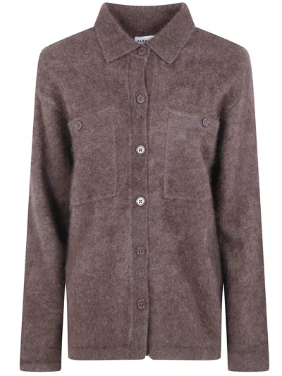 P.a.r.o.s.h P. A.r. O.s. H. Sweater Yak Wool "yak Wool Shirt" In Brown