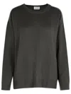 P.a.r.o.s.h 'loos' Turtle-grey Wool Blend Sweater In Grey
