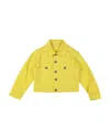 P.a.r.o.s.h Babies' . Denim Outerwear In Yellow