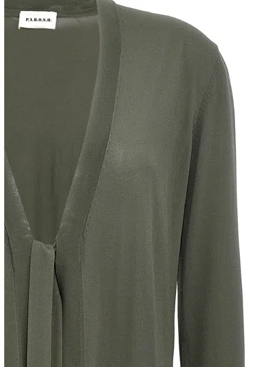 P.a.r.o.s.h P. A.r. O.s. H. Viscose Women's Cardigan In Green
