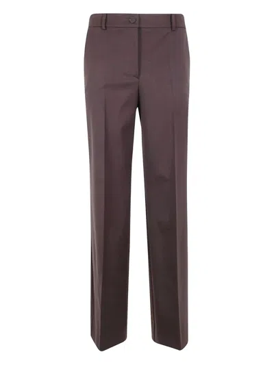 P.a.r.o.s.h P. A.r. O.s. H. Wide Leg Trousers In Brown