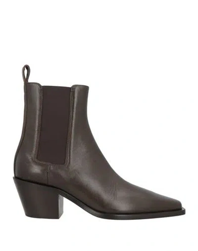 P.a.r.o.s.h P. A.r. O.s. H. Woman Ankle Boots Purple Size 6 Calfskin