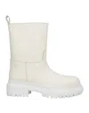 P.a.r.o.s.h Ankle Boots In Cream