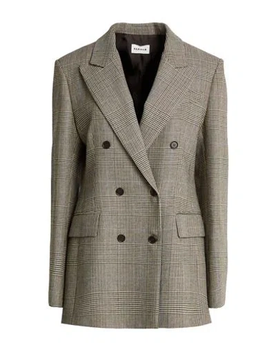 P.a.r.o.s.h P. A.r. O.s. H. Woman Blazer Beige Size L Viscose, Wool In Gray