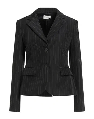 P.a.r.o.s.h P. A.r. O.s. H. Woman Blazer Black Size S Viscose, Virgin Wool