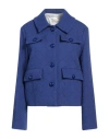 P.a.r.o.s.h P. A.r. O.s. H. Woman Blazer Blue Size M Cotton, Polyamide