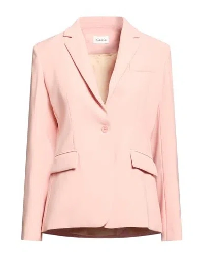 P.a.r.o.s.h P. A.r. O.s. H. Woman Blazer Blush Size M Polyester In Pink