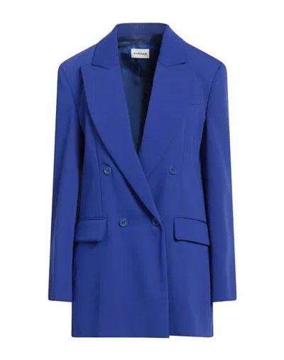 P.a.r.o.s.h P. A.r. O.s. H. Woman Blazer Bright Blue Size Xs Polyester