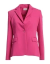 P.a.r.o.s.h P. A.r. O.s. H. Woman Blazer Fuchsia Size Xs Polyester In Pink