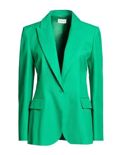 P.a.r.o.s.h P. A.r. O.s. H. Woman Blazer Green Size S Viscose, Linen