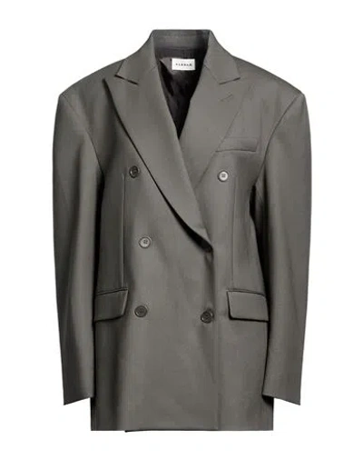 P.a.r.o.s.h P. A.r. O.s. H. Woman Blazer Grey Size M Virgin Wool, Elastane In Gray