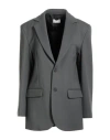 P.a.r.o.s.h P. A.r. O.s. H. Woman Blazer Grey Size S Viscose, Elastane In Green