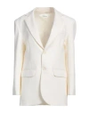 P.a.r.o.s.h P. A.r. O.s. H. Woman Blazer Ivory Size S Virgin Wool, Elastane