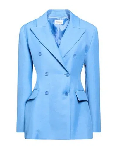 P.a.r.o.s.h P. A.r. O.s. H. Woman Blazer Light Blue Size L Viscose, Linen