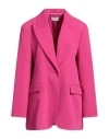 P.a.r.o.s.h P. A.r. O.s. H. Woman Blazer Magenta Size M Polyester In Magenta
