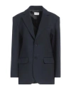 P.a.r.o.s.h P. A.r. O.s. H. Woman Blazer Navy Size S Virgin Wool, Elastane In Navy Blue