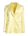 P.a.r.o.s.h P. A.r. O.s. H. Woman Blazer Yellow Size S Viscose, Linen, Cotton