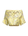 P.a.r.o.s.h P. A.r. O.s. H. Woman Blazer Yellow Size Xs Polyester, Polyamide, Metallic Fiber
