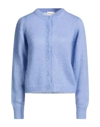 P.a.r.o.s.h P. A.r. O.s. H. Woman Cardigan Light Blue Size S Mohair Wool, Polyamide, Wool In Multi