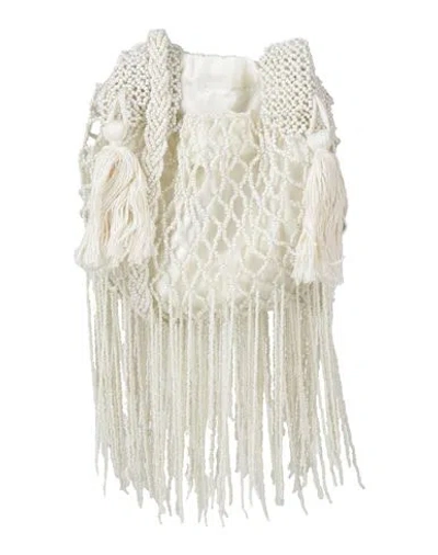 P.a.r.o.s.h P. A.r. O.s. H. Woman Cross-body Bag Ivory Size - Glass In White