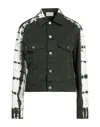P.a.r.o.s.h Denim Outerwear In Green