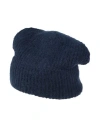 P.a.r.o.s.h P. A.r. O.s. H. Woman Hat Midnight Blue Size S Mohair Wool, Polyamide, Wool