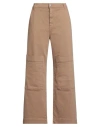 P.a.r.o.s.h P. A.r. O.s. H. Woman Jeans Camel Size M Cotton, Elastane In Sand