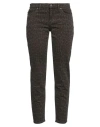 P.a.r.o.s.h P. A.r. O.s. H. Woman Jeans Military Green Size M Cotton, Elastane