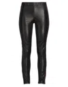 P.a.r.o.s.h P. A.r. O.s. H. Woman Leggings Black Size M Lambskin, Viscose, Polyamide, Elastane In Black