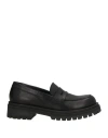 P.a.r.o.s.h P. A.r. O.s. H. Woman Loafers Black Size 10 Leather