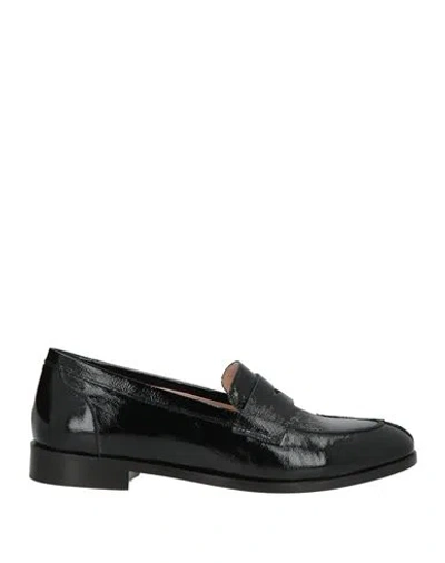 P.a.r.o.s.h P. A.r. O.s. H. Woman Loafers Black Size 6 Leather