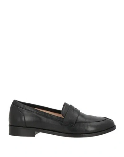 P.a.r.o.s.h P. A.r. O.s. H. Woman Loafers Black Size 6 Leather