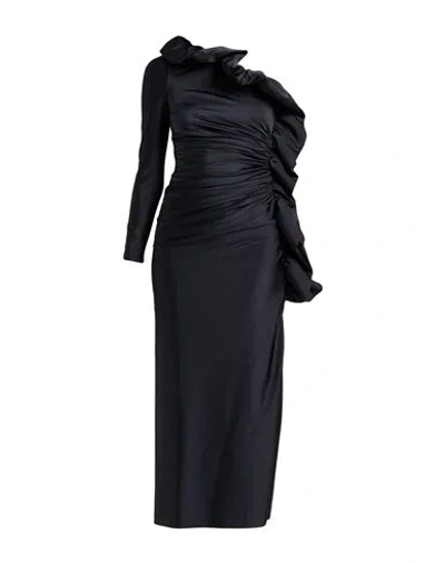 P.a.r.o.s.h P. A.r. O.s. H. Woman Maxi Dress Black Size L Polyamide, Elastane