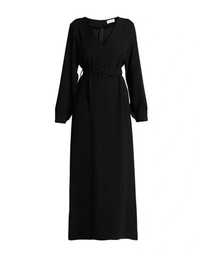 P.a.r.o.s.h P. A.r. O.s. H. Woman Maxi Dress Black Size L Polyester