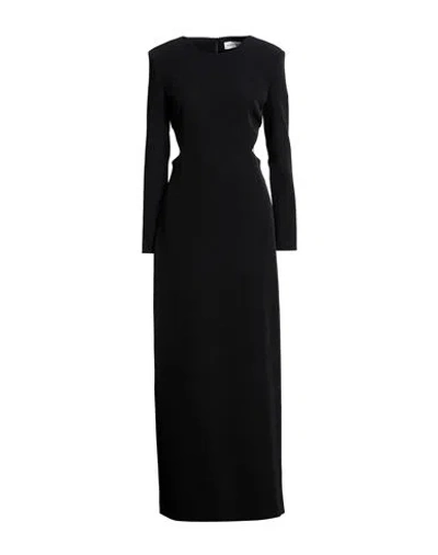 P.a.r.o.s.h P. A.r. O.s. H. Woman Maxi Dress Black Size M Polyester, Elastane