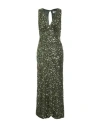 P.a.r.o.s.h P. A.r. O.s. H. Woman Maxi Dress Green Size M Polyester, Elastane In Green