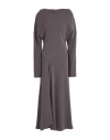 P.a.r.o.s.h P. A.r. O.s. H. Woman Maxi Dress Grey Size L Polyester